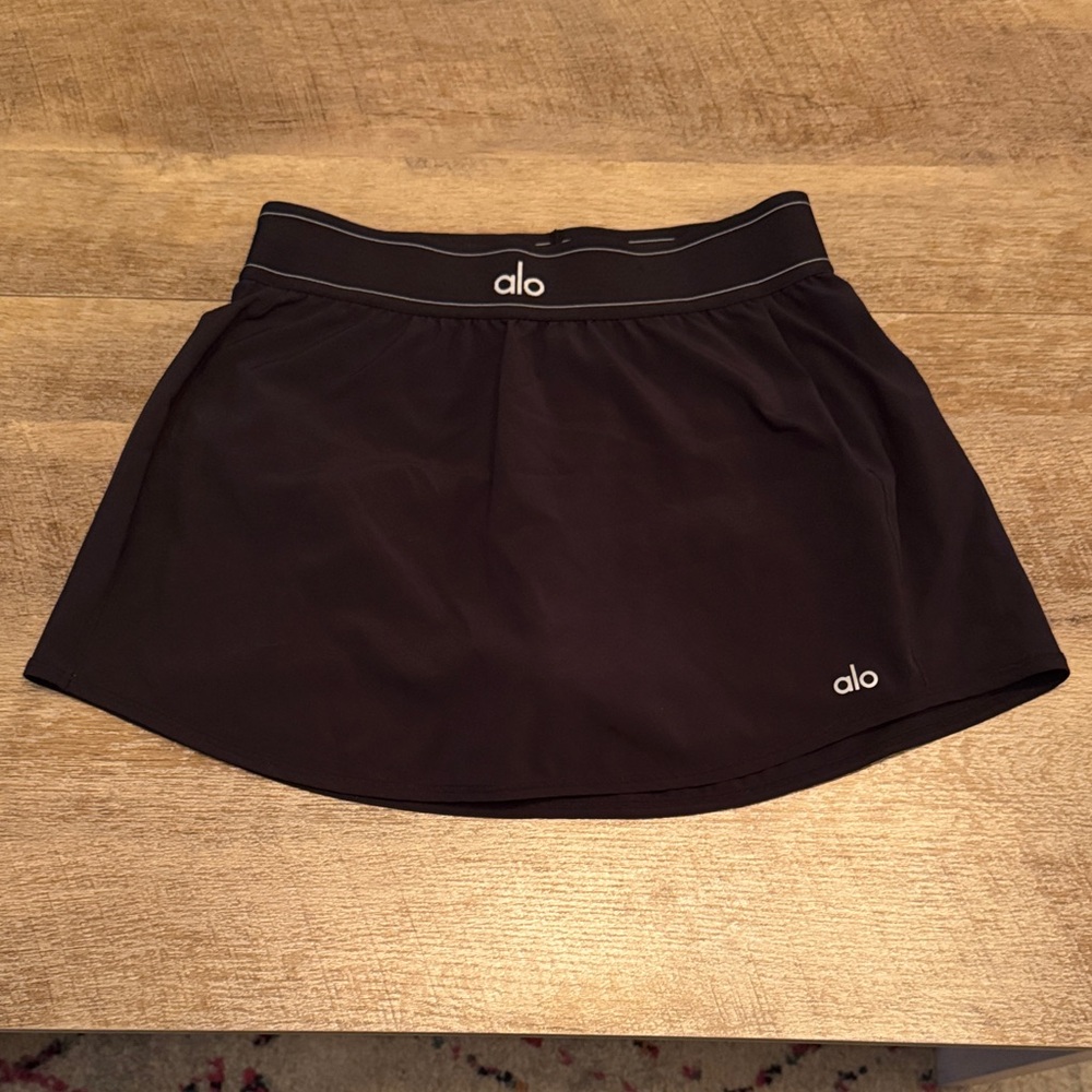 ALO Yoga Black Mini Skirt